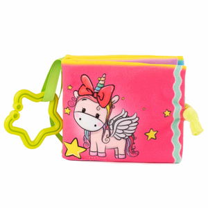 Мека бебешка книжка, еднорог