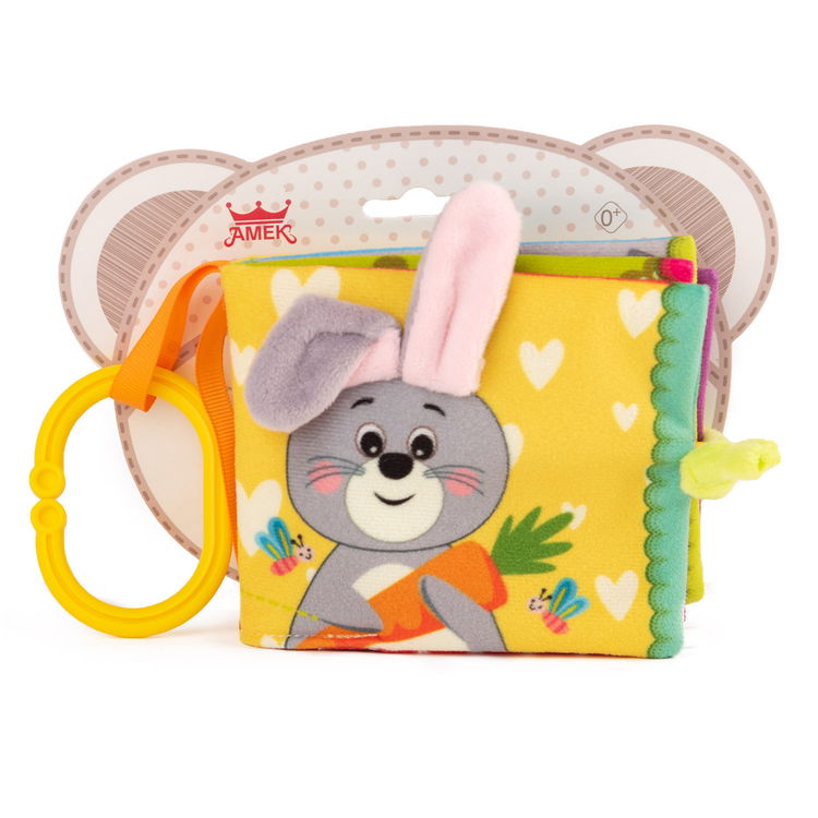 Мека бебешка книжка, животни