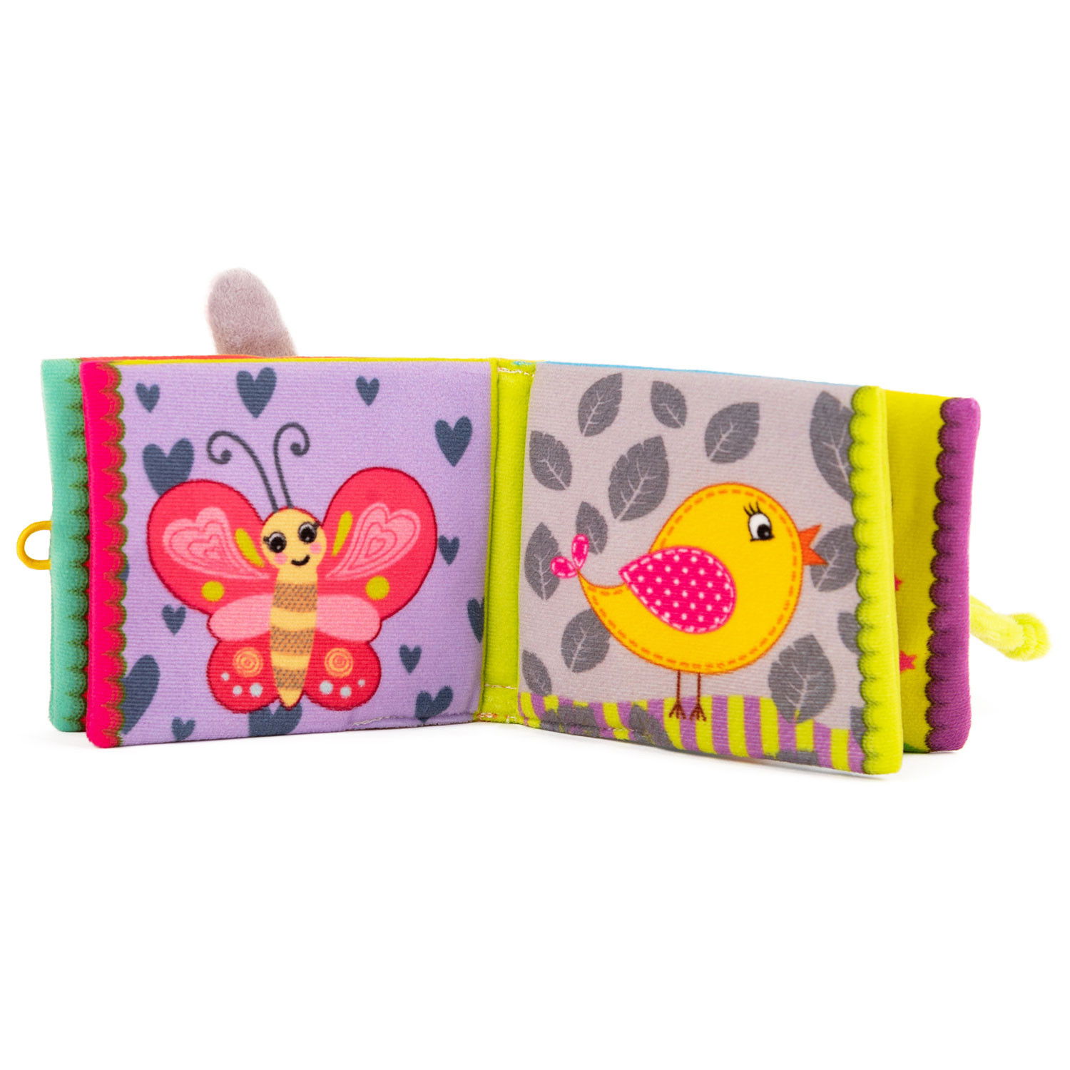 Мека бебешка книжка, животни