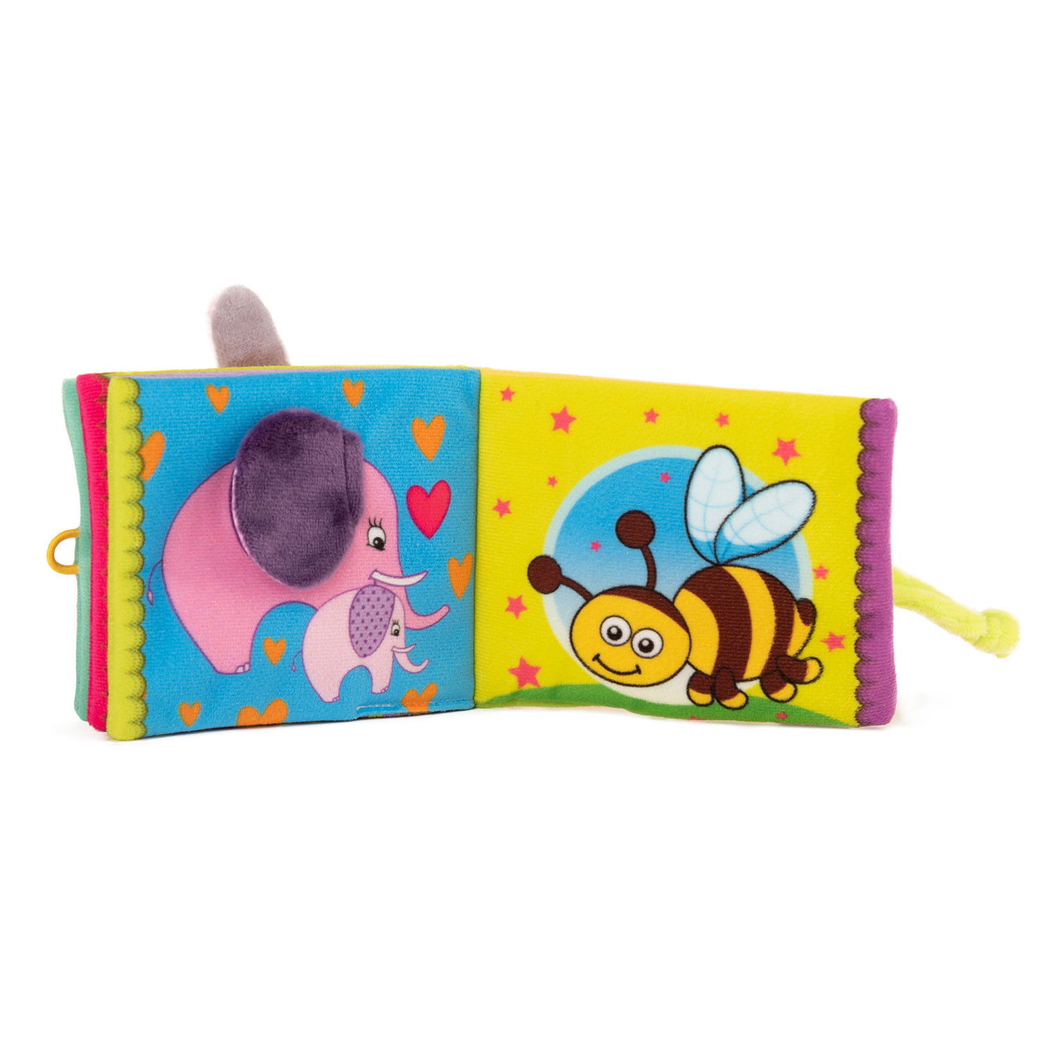 Мека бебешка книжка, животни