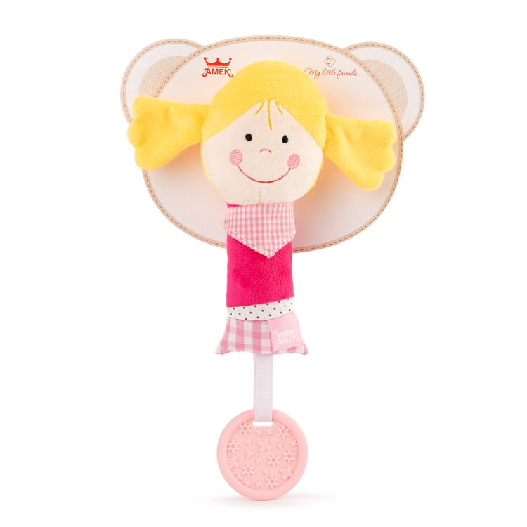 Мека бебешка кукла за гризане