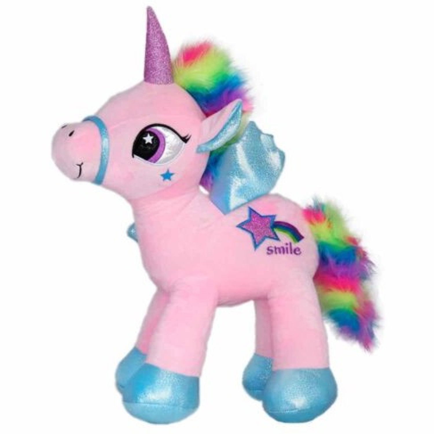 Плюшен еднорог