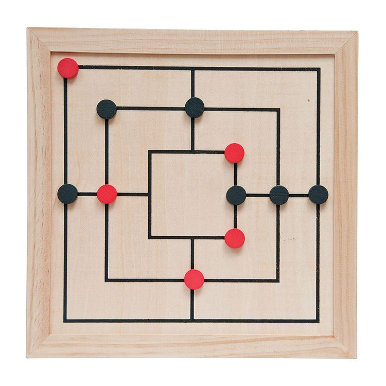 Дървен комплект класически настолни игри