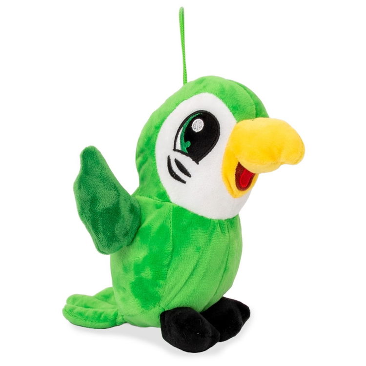 Плюшен папагал