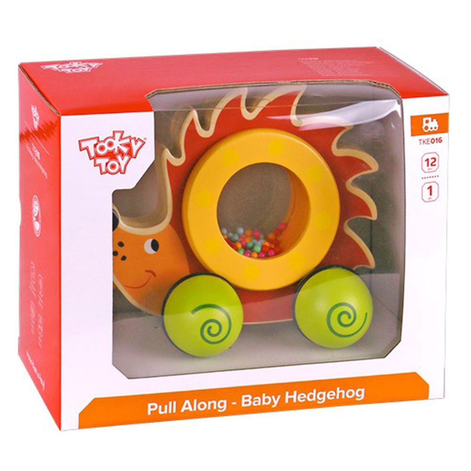 Дървена играчка за дърпане, Таралежче