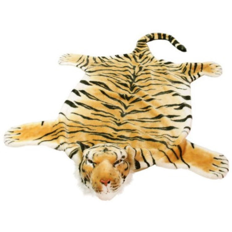 Плюшен тигър - килим