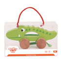 Дървена играчка за дърпане, Крокодилче
