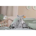 My first Steiff Ellie elephant comforter