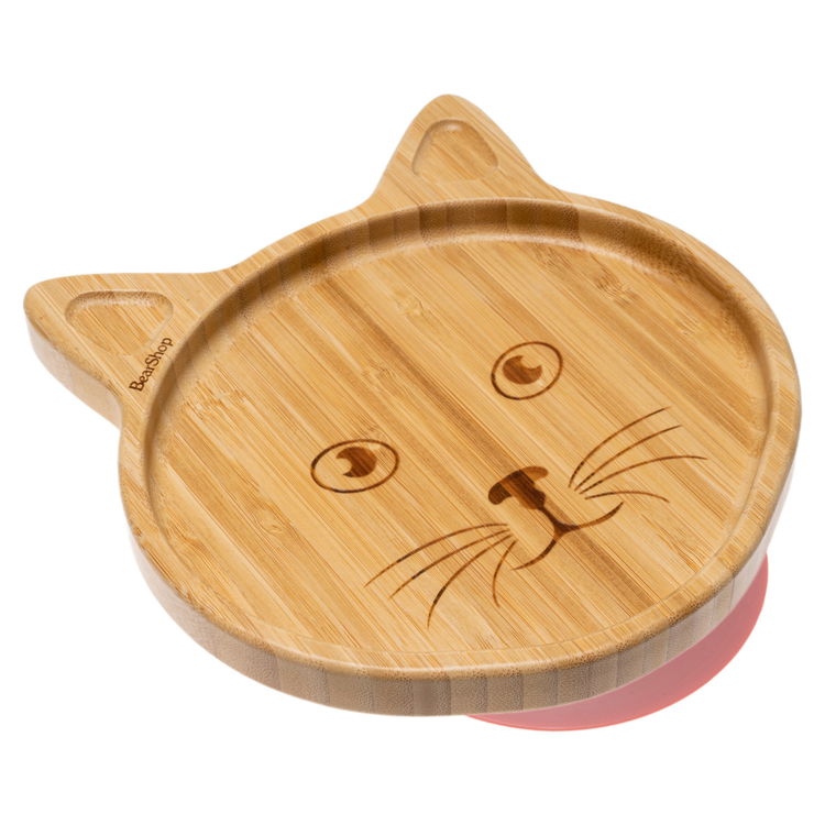 Бамбукова чинийка коте