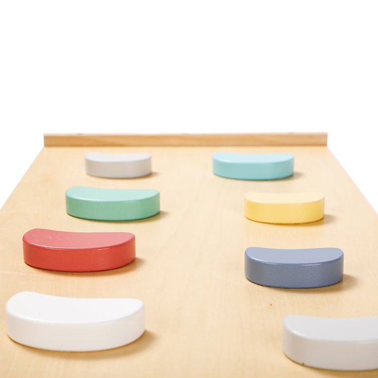 Дървена Монтесори люлка 5в1 с борд 2в1