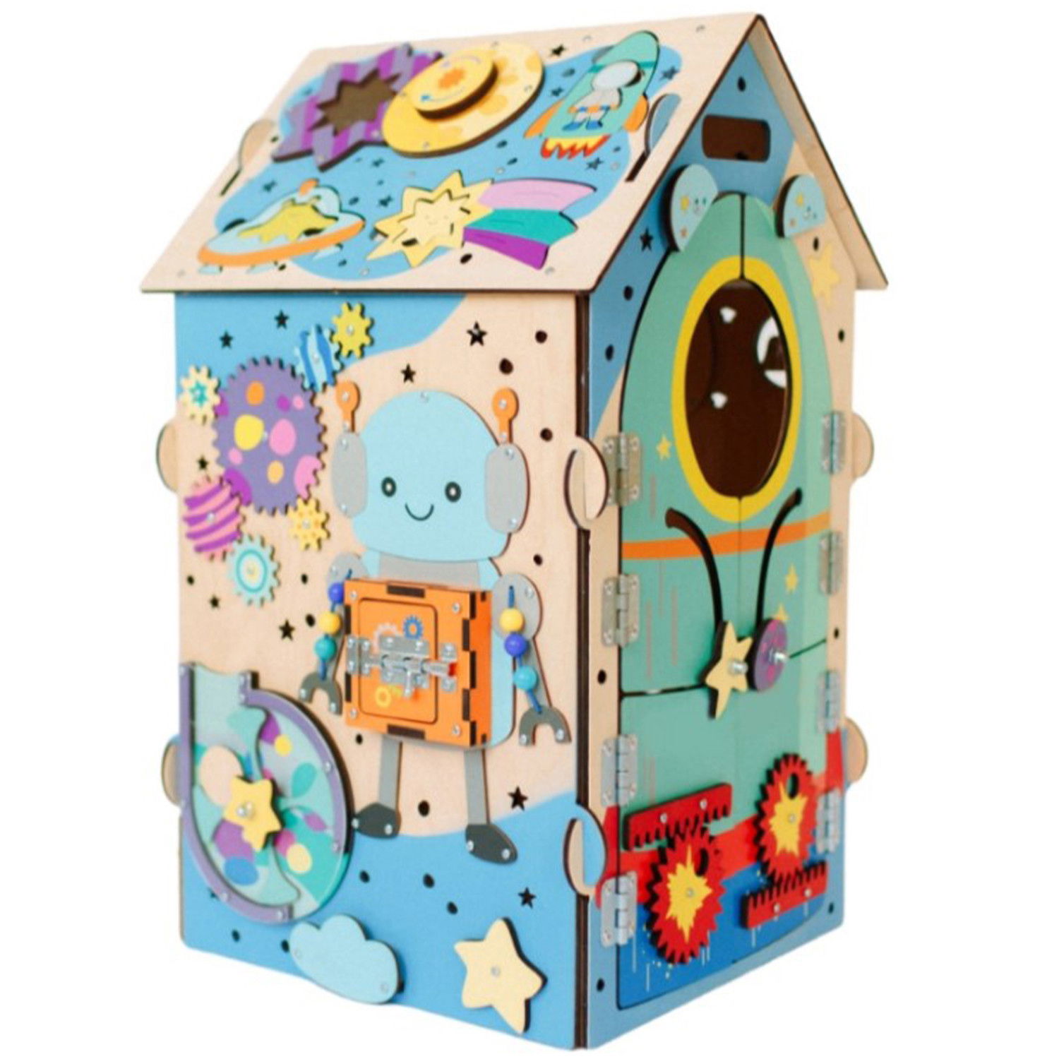 Образователна Къщичка с LED осветление Космос