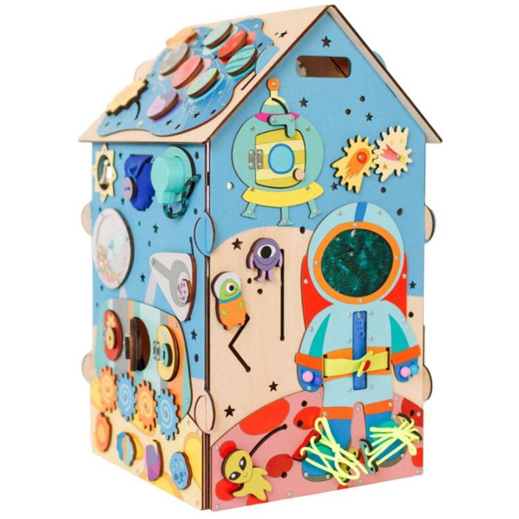 Образователна Къщичка с LED осветление Космос