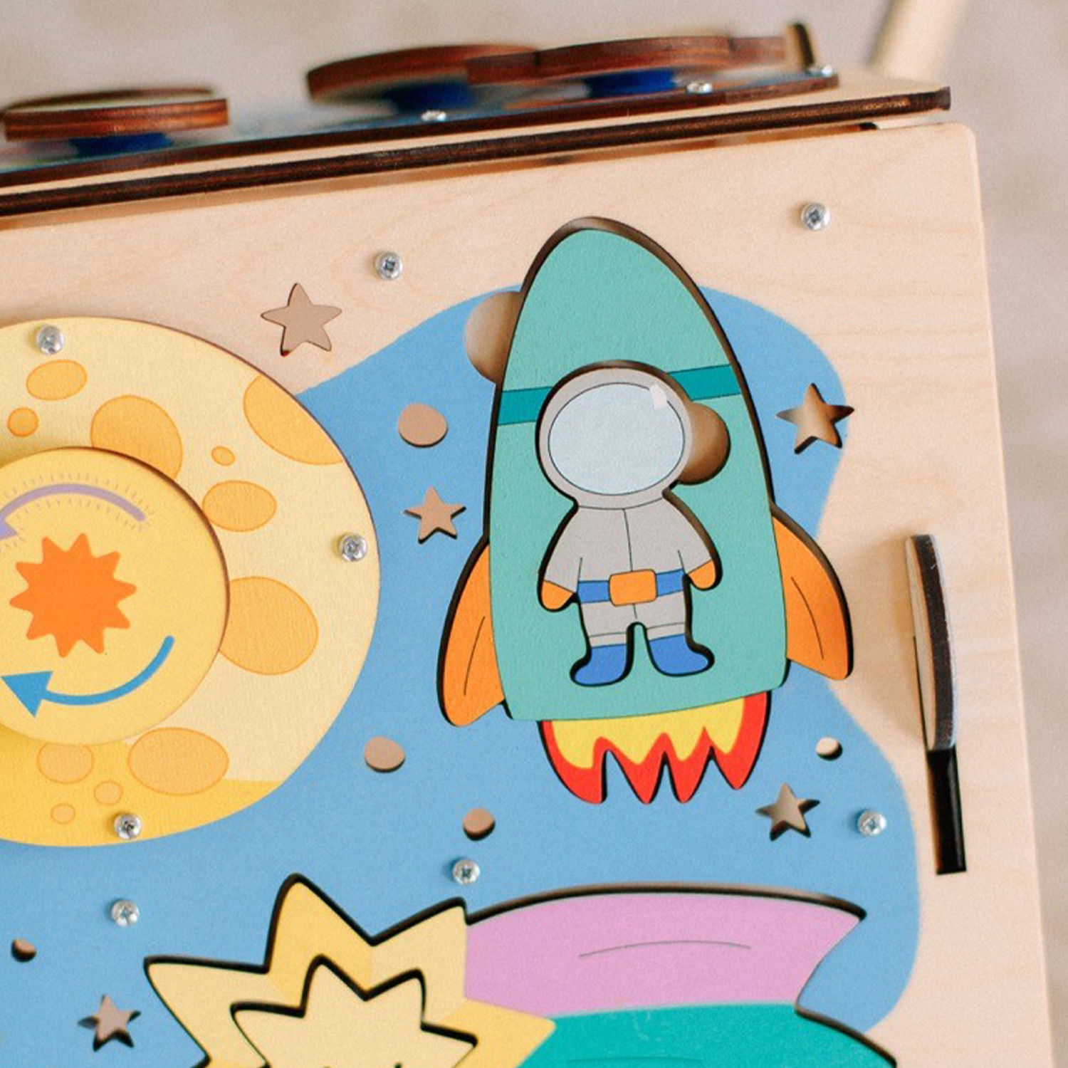 Образователна Къщичка с LED осветление Космос