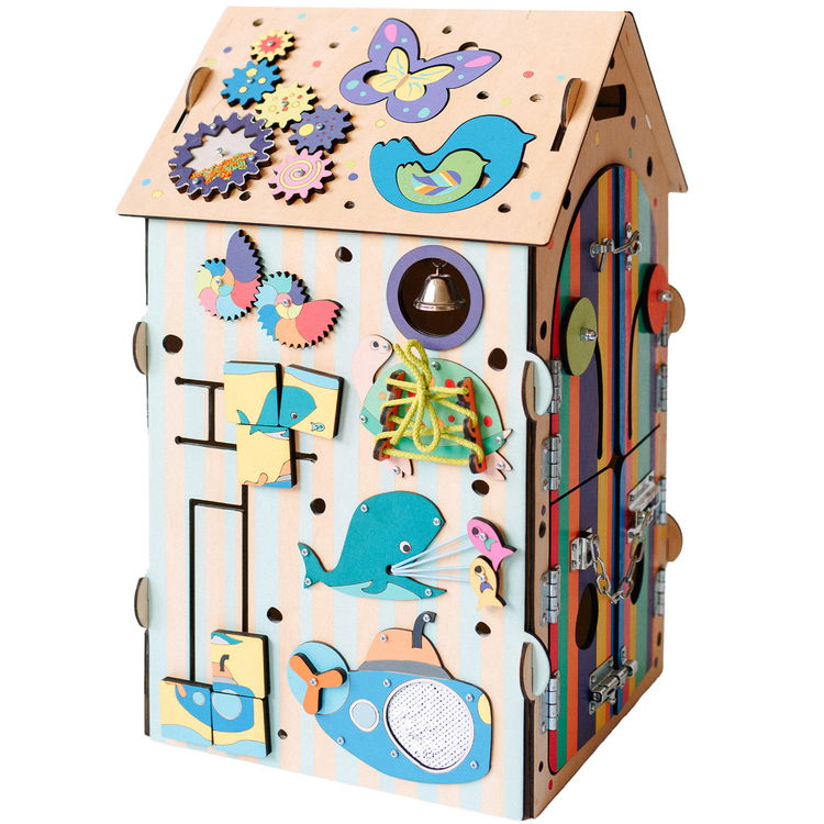 Образователна Къщичка с LED осветление ZOO