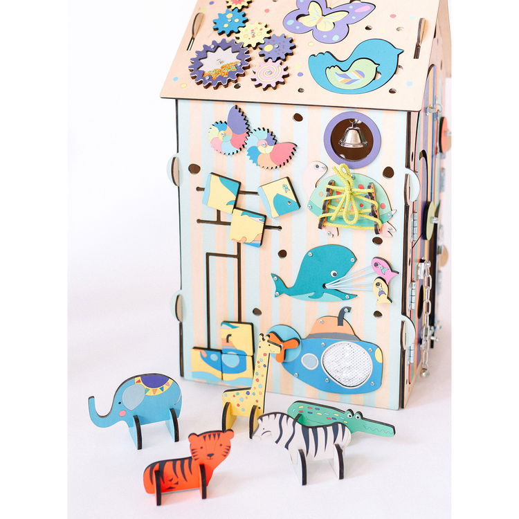 Образователна Къщичка с LED осветление ZOO