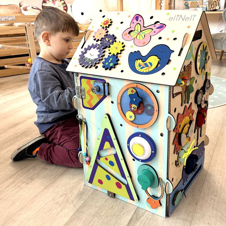 Образователна Къщичка с LED осветление ZOO