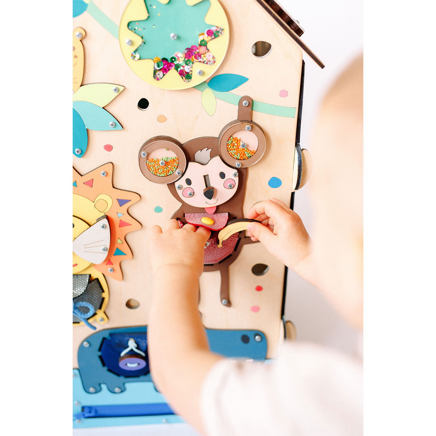 Образователна Къщичка с LED осветление ZOO