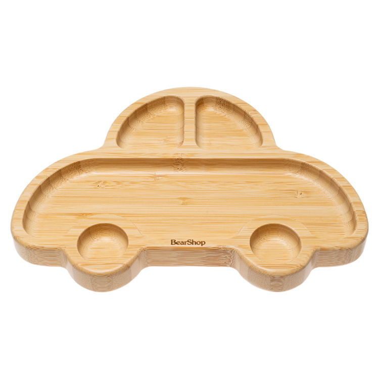 Бамбукова чинийка автомобил